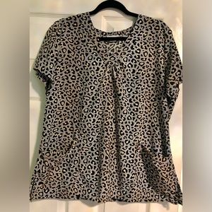 White Cross Medical Scrub Top Lot size L